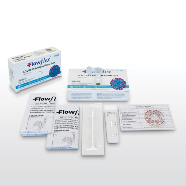 Flowflex Covid 19 Box Components | Global Supply Exchange