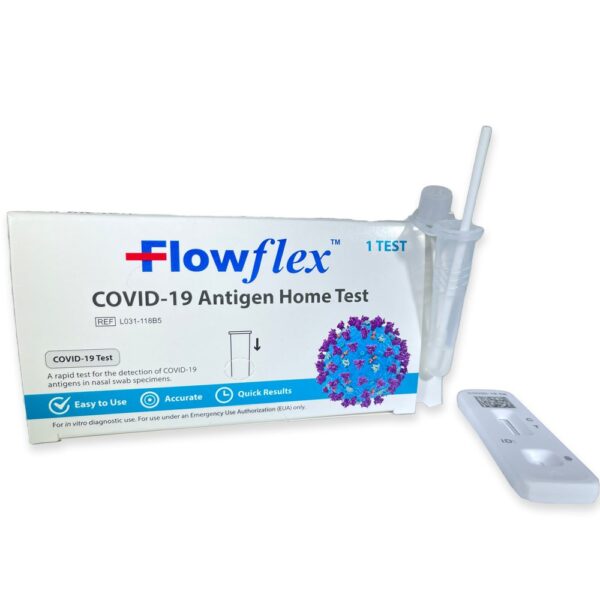 Flowflex Covid Test Box Exterior Contents | Global Supply Exchange