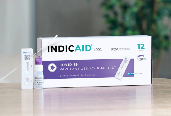 INDICAID COVID-19 Rapid Antigen Test - 252 tests/case - P0038