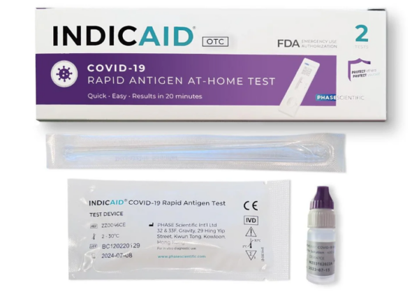 Indicaid Covid Test Box Components | Global Supply Exchange